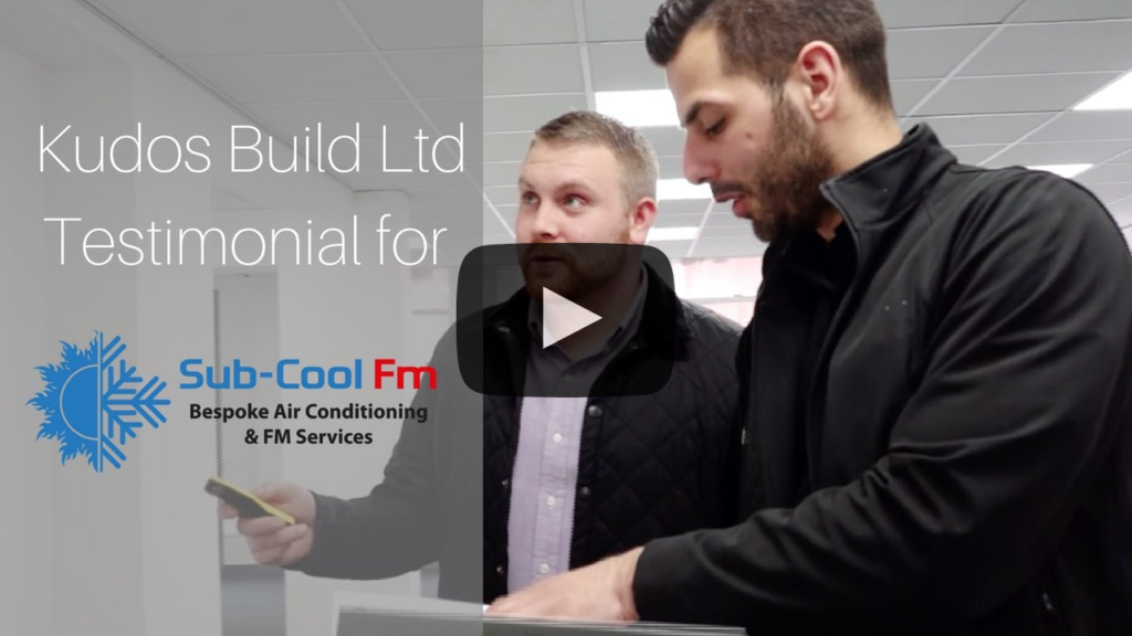 Kudos Build testimonial for SubCool FM air conditioning
