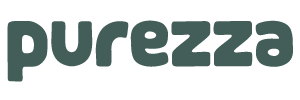 Logo for Purezza vegan pizzeria in Brighton, SubCoolFM air conditioning client