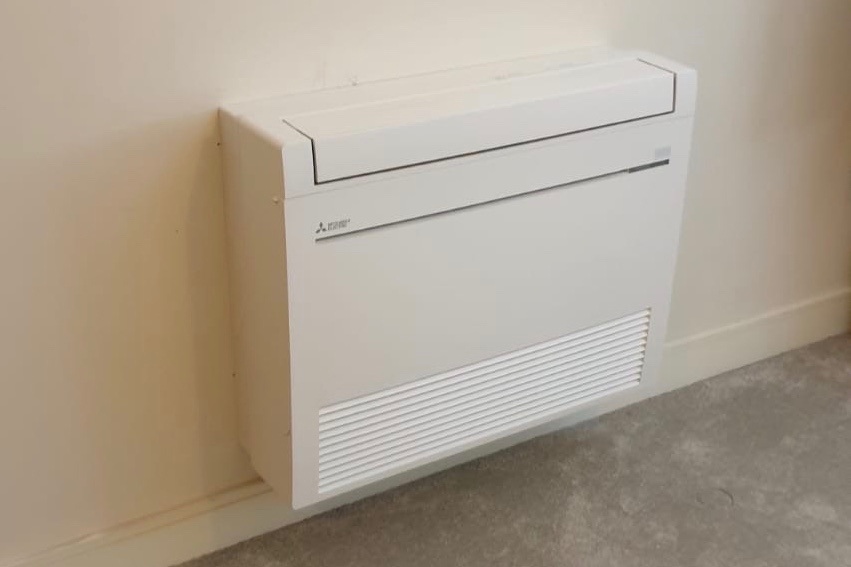 Mitsubishi Electric floor mounted air conditioning unit