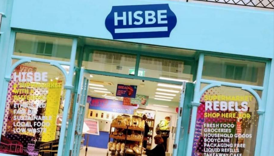 Hisbe ethical supermarket exterior - air conditioning solution by SubCoolFM